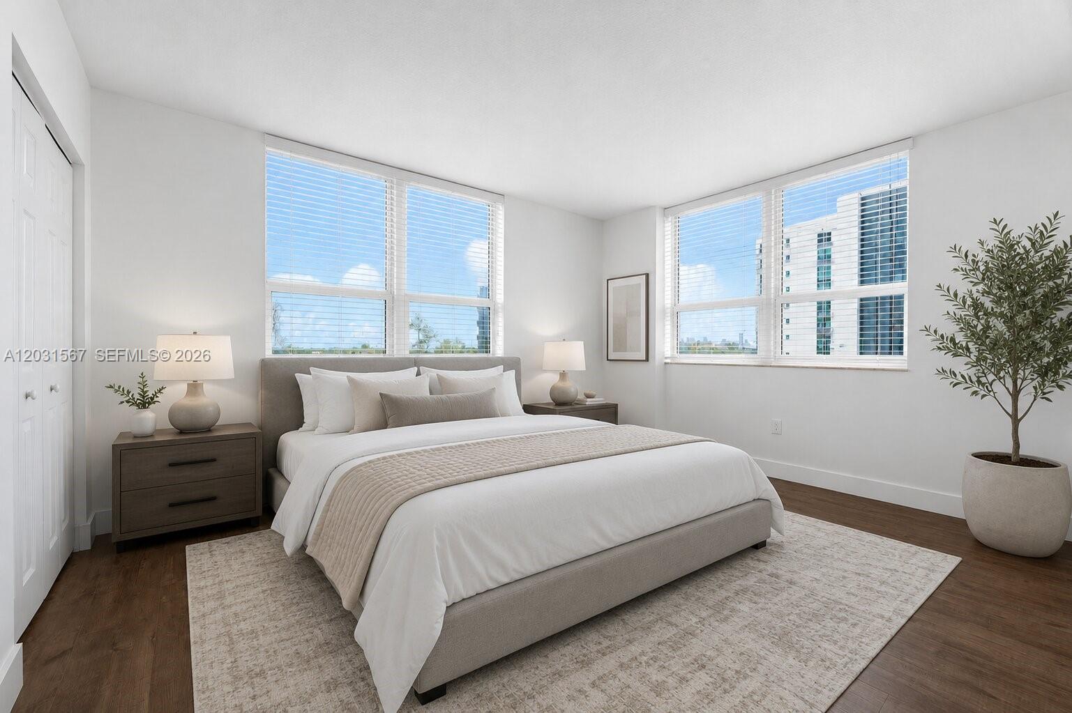 3232 Southwest 22nd Terrace, Unit 802 Miami, FL 33145 - Photo 19 of 27 Staged Room