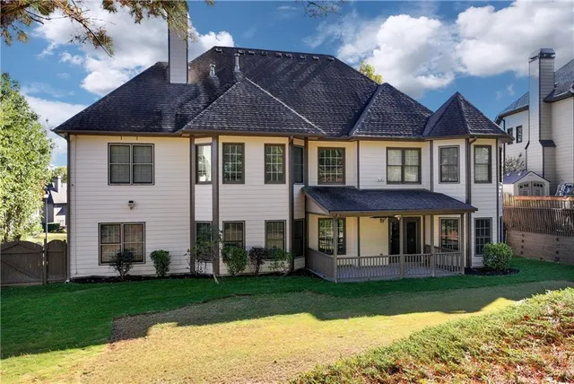a view of a door of the house
