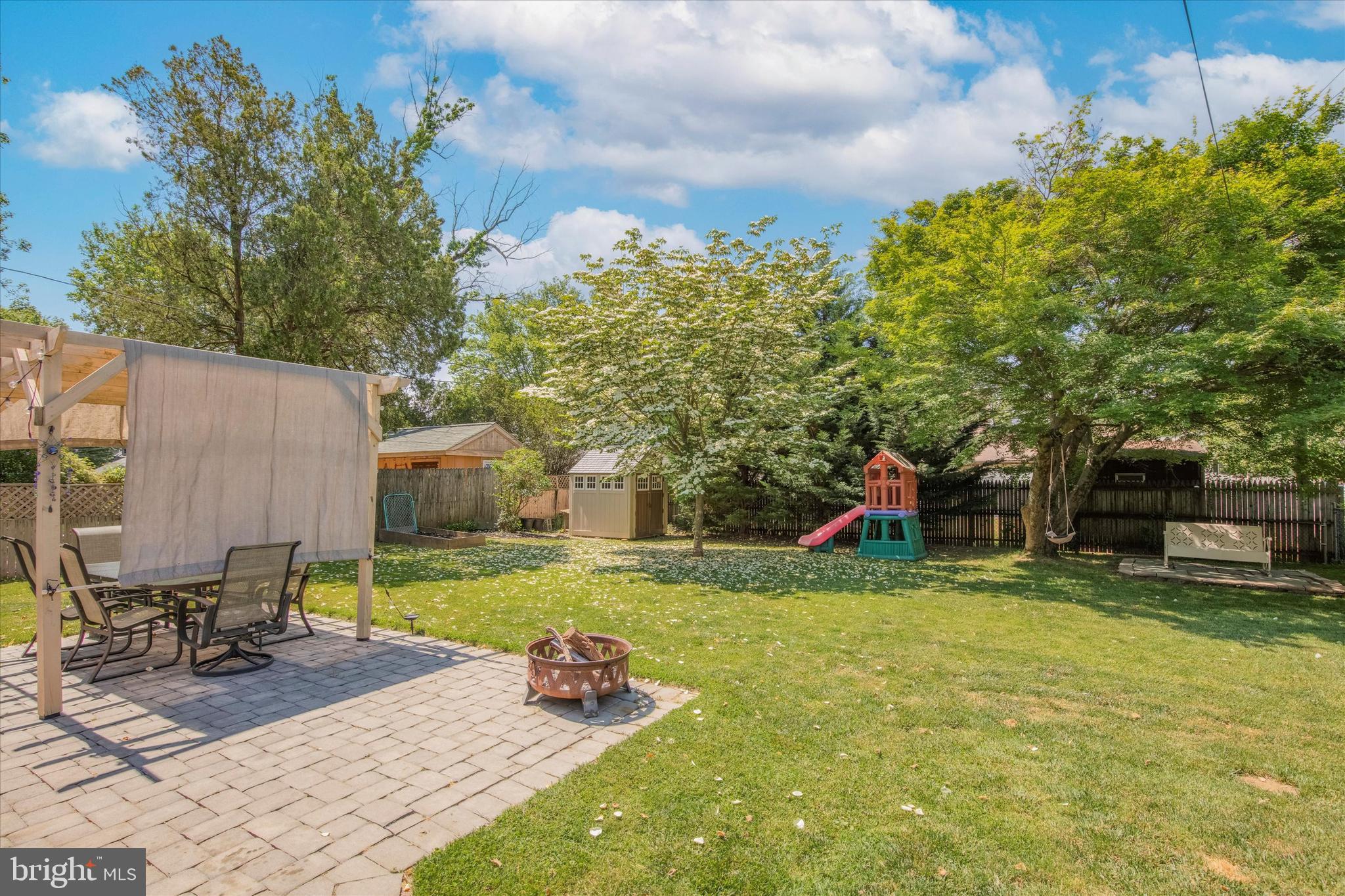 24 West County Line Road Hatboro, PA 19040 - Photo 6 of 34 A beautiful fenced back yard and shed