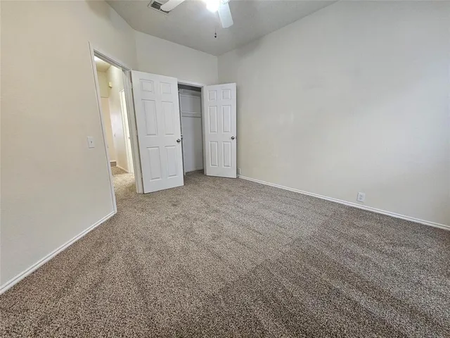 an empty room with a empty space