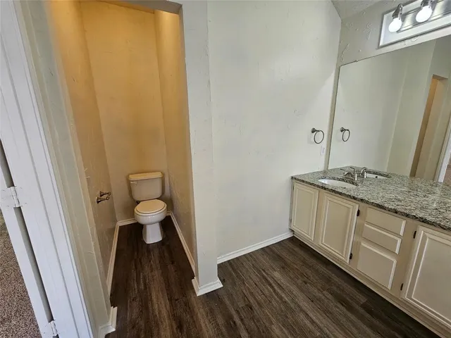 a backyard of a house