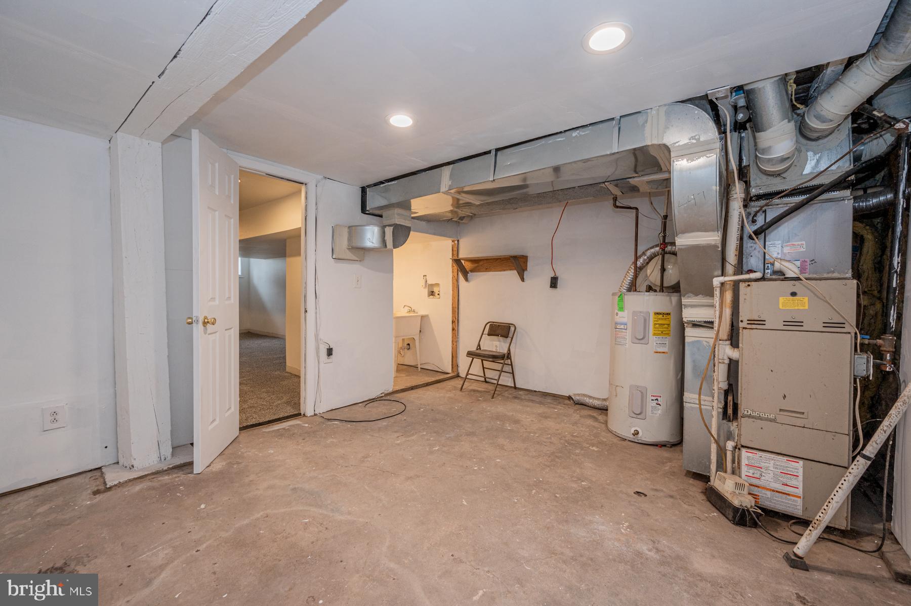 3612 Reisterstown Road Baltimore, MD 21215 - Photo 37 of 43 Lower Level Utility Room