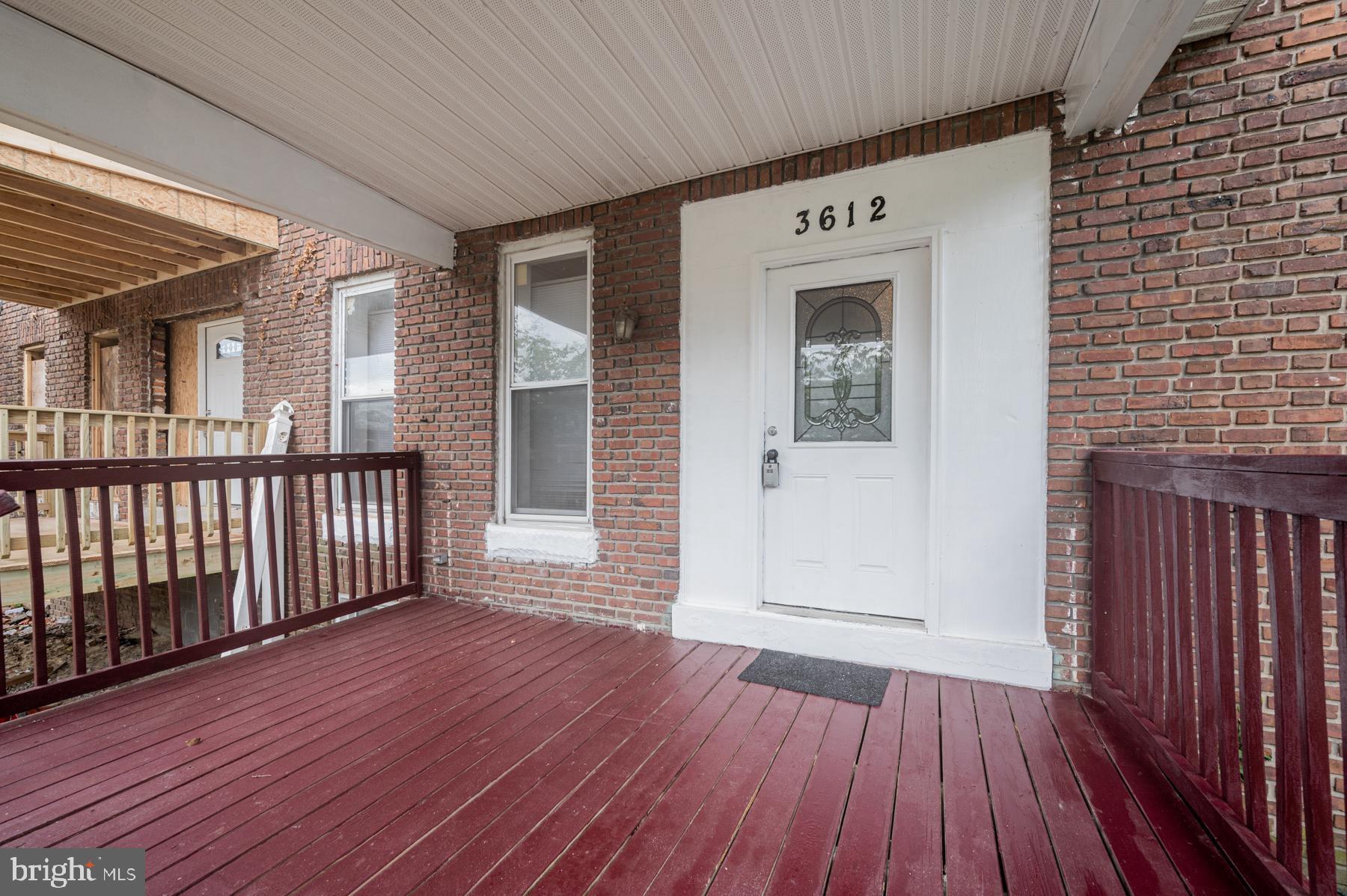 3612 Reisterstown Road Baltimore, MD 21215 - Photo 5 of 43 Front Covered Porch