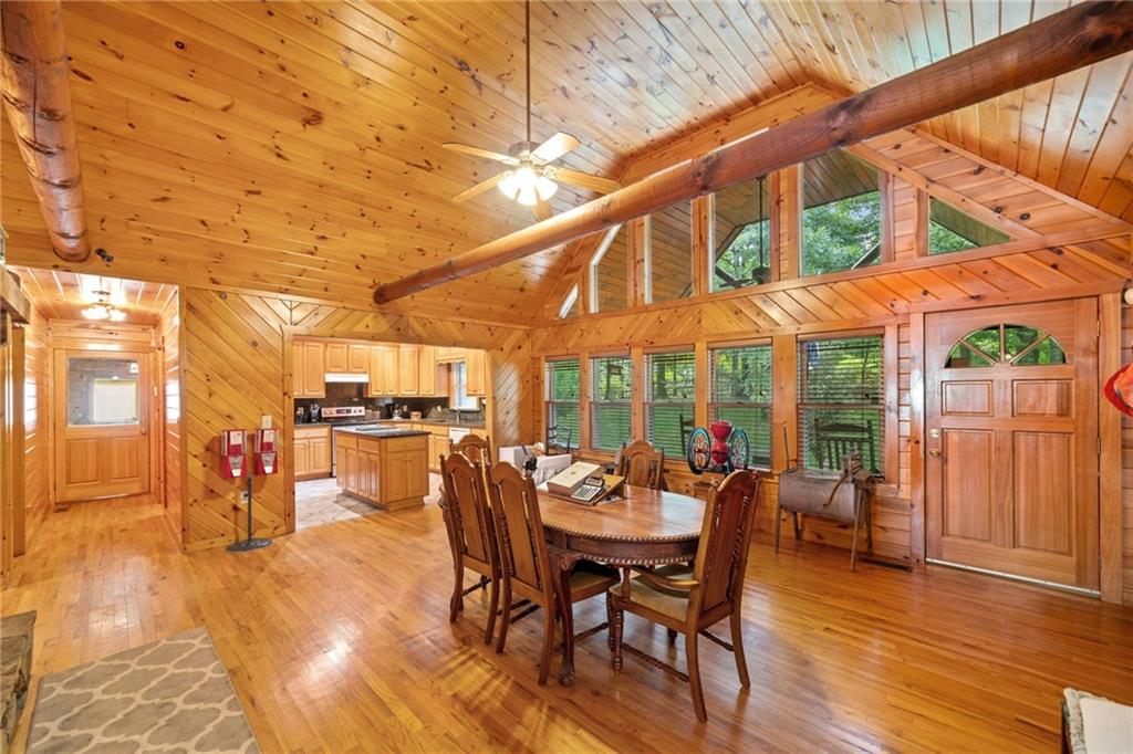 5 Tally Mountain Road North Jasper, GA 30143 - Photo 42 of 58 a dining room with a table and chairs