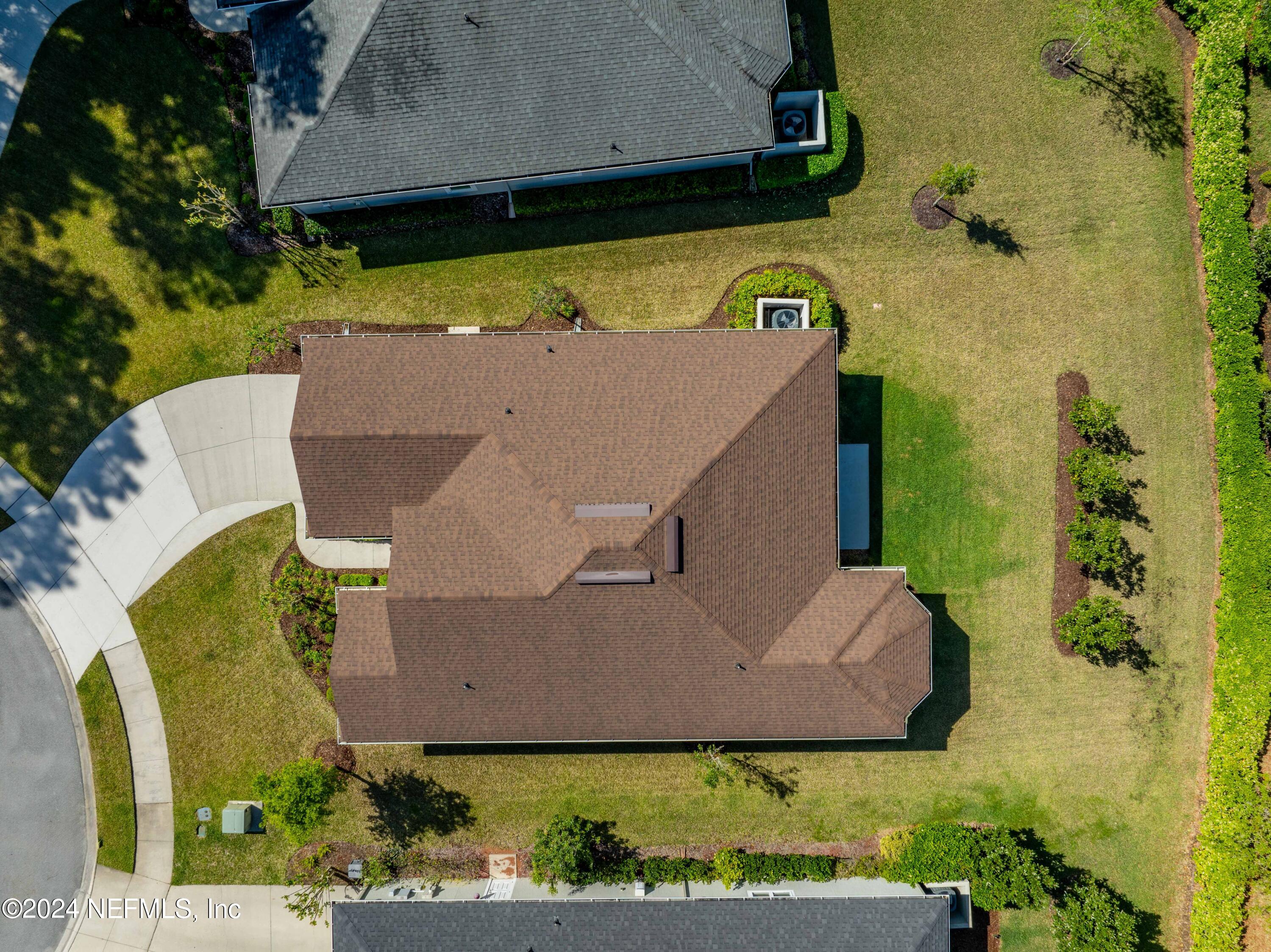 15 Greenview Lane St. Augustine, FL 32092 - Photo 34 of 41 an aerial view of a house with a swimming pool