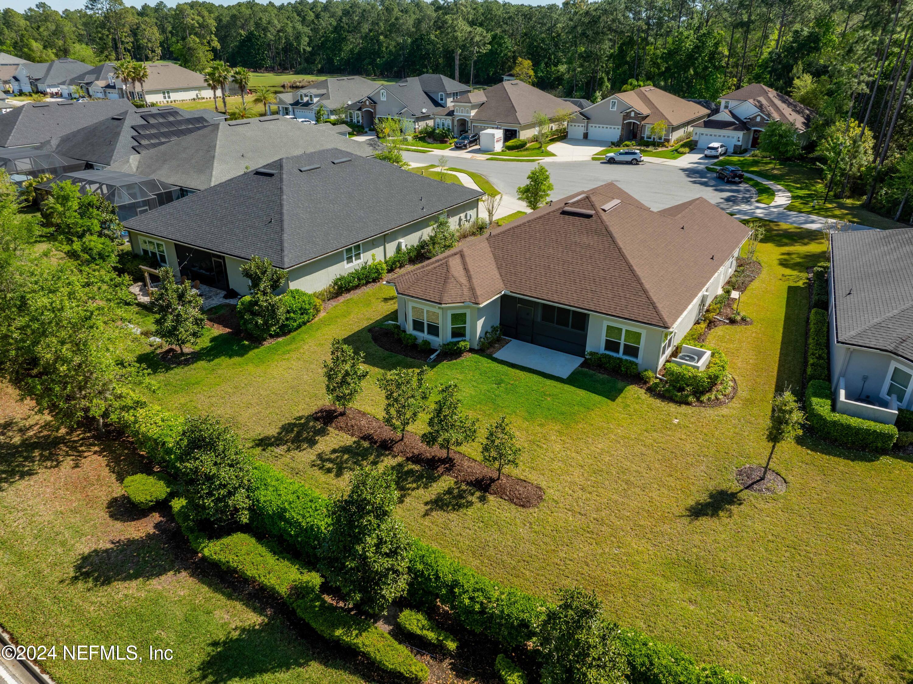 15 Greenview Lane St. Augustine, FL 32092 - Photo 35 of 41 an aerial view of a house with yard swimming pool and outdoor seating