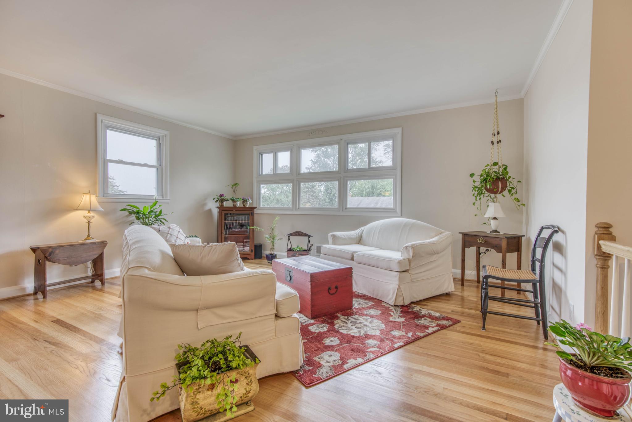 102 Belmore Road Lutherville-Timonium, MD 21093 - Photo 10 of 28 Natural Light-Drenched Living Room