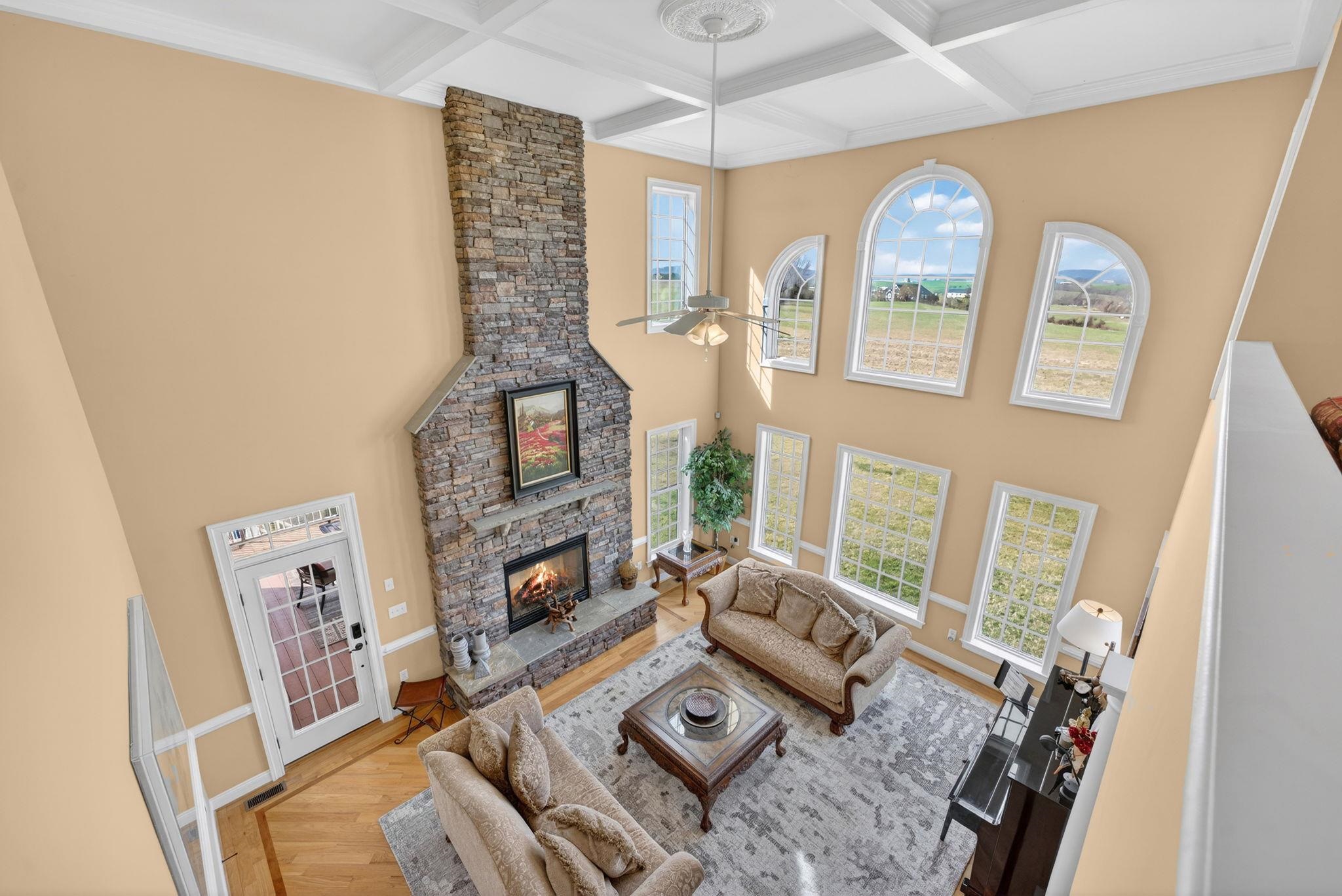 3483 Barterbrook Road Staunton, VA 24401 - Photo 17 of 75 Coffered Ceiling Detail