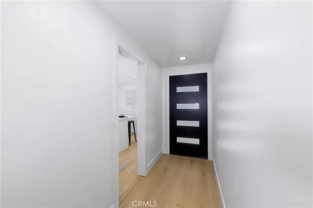 a view of closet area