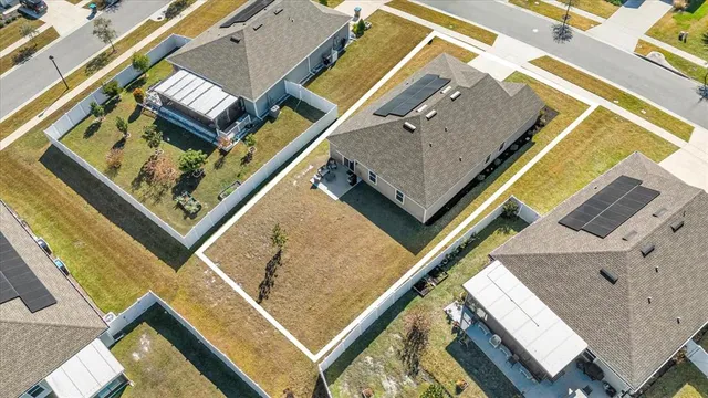 a view of swimming pool with a yard