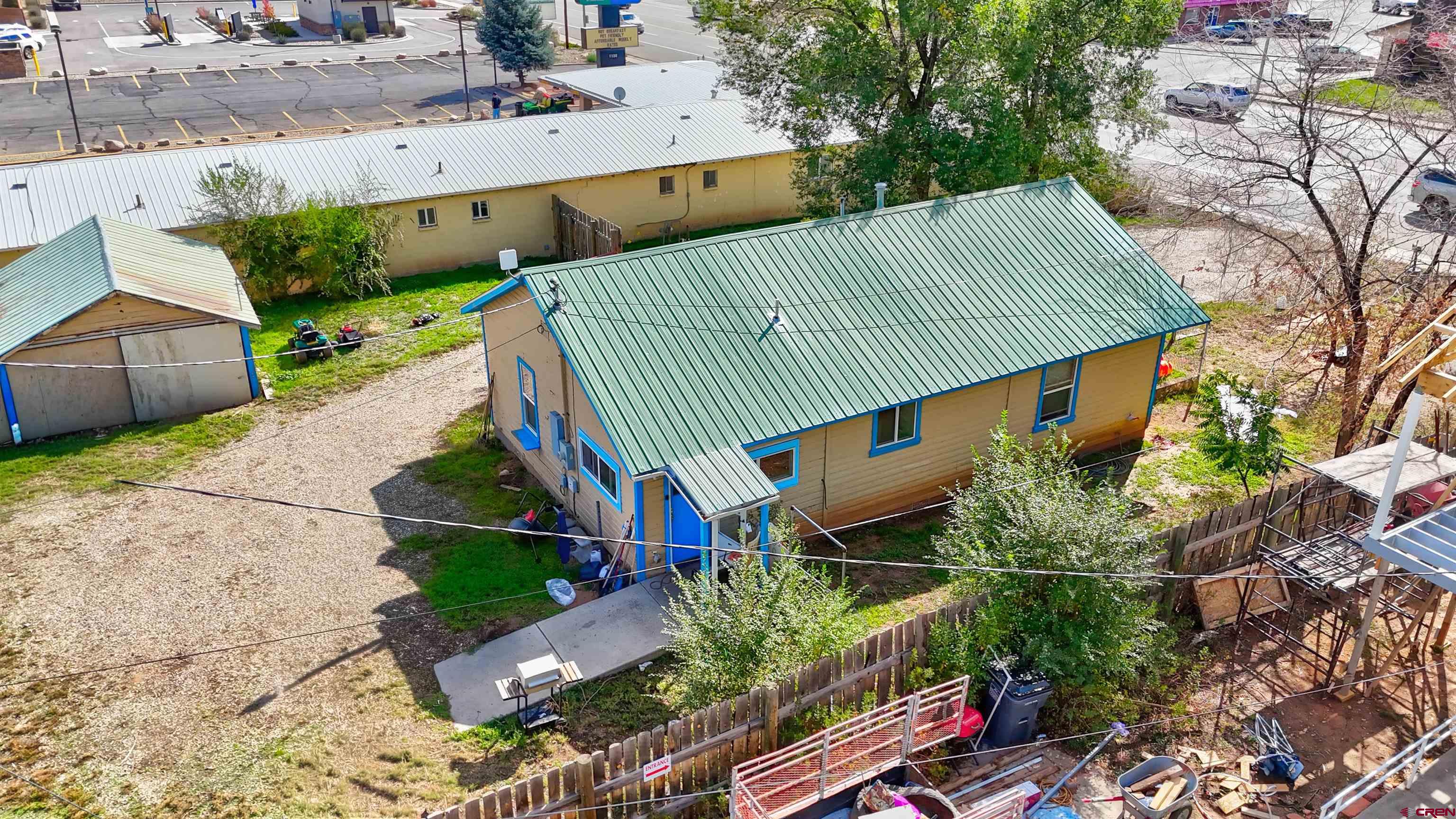 1118 East Main Street Cortez, CO 81321 - Photo 2 of 15 an aerial view of balcony and swimming pool