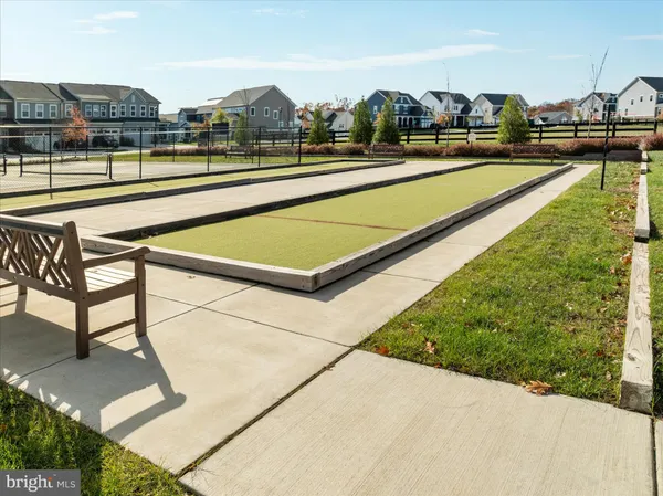 a view of swimming pool with a yard