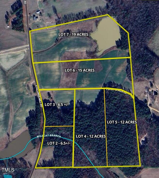 0 Stallings Mill Road Spring Hope, NC 27882 - Photo 14 of 15 Z 2-7 lots