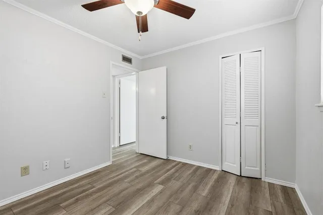 wooden floor in an empty room