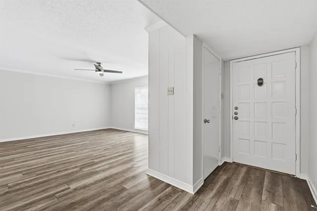 wooden floor in an empty room