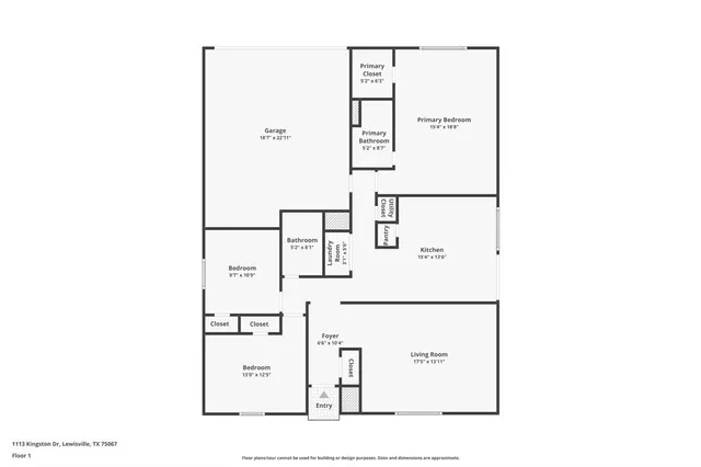 $315,000 | 1113 Kingston Drive, Lewisville, TX 75067