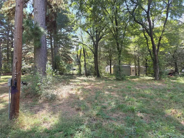 a view of outdoor space with trees