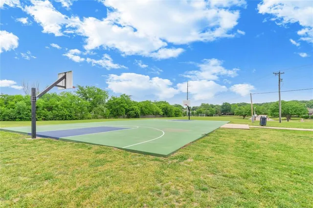a view of a basket ball ground