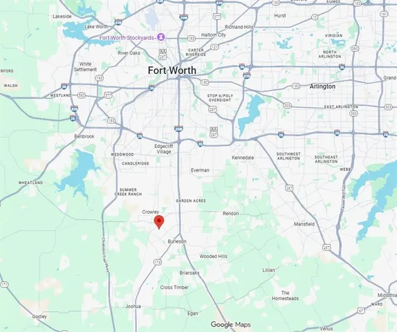 a picture of a glass table with painted walls