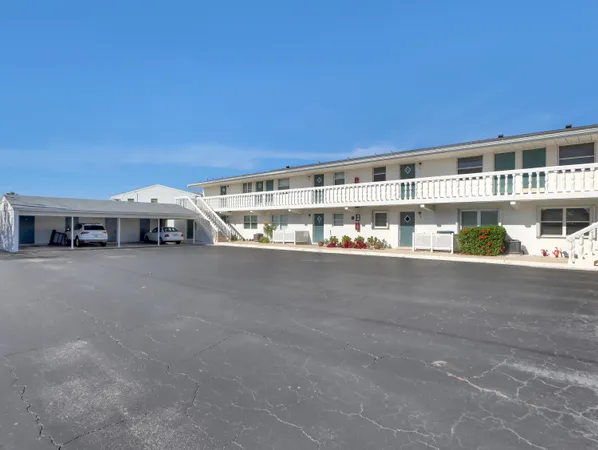 a view of a tall building