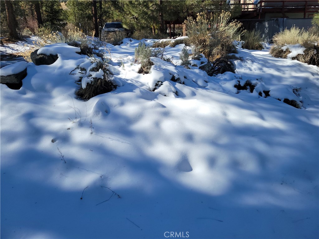 0 Blackbird Road Wrightwood, CA 92397 - Photo 8 of 13 a view of a backyard of a house