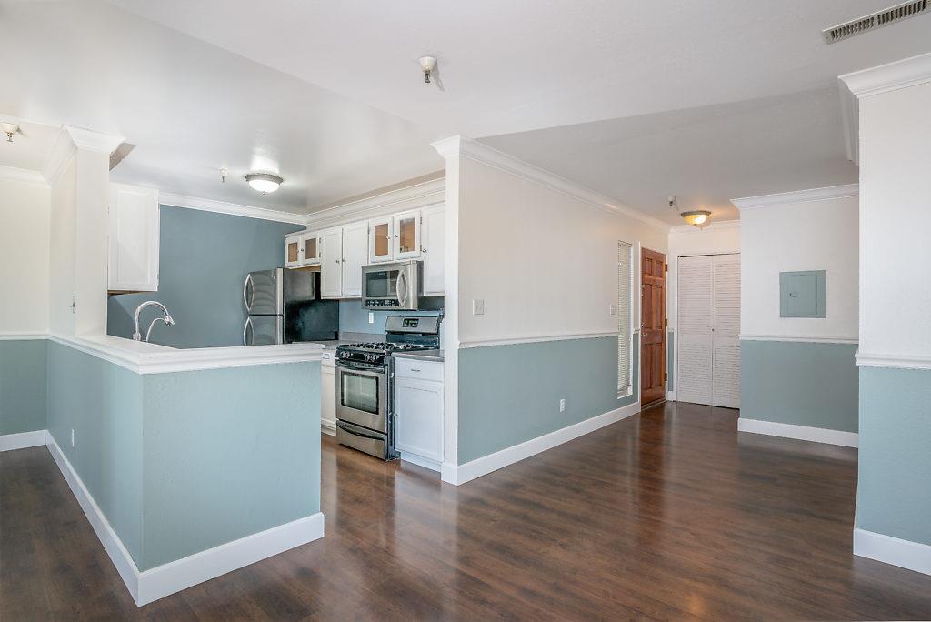 532 Monterey Road Pacifica, CA 94044 - Photo 11 of 41 a view of kitchen with stainless steel appliances cabinets and wooden floor