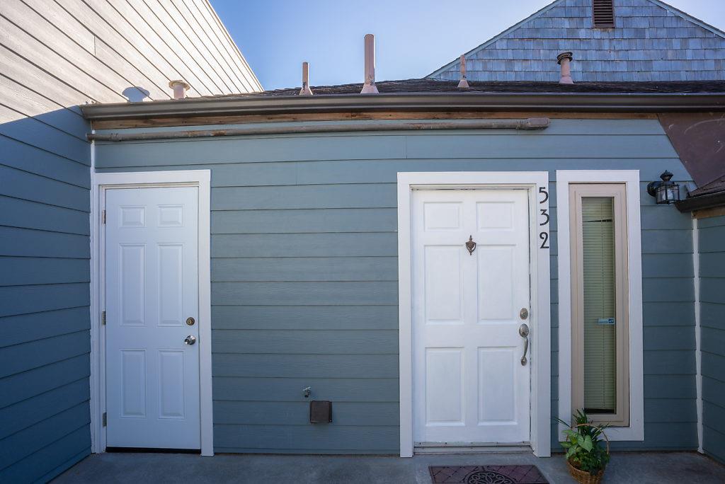 532 Monterey Road Pacifica, CA 94044 - Photo 23 of 41 a close view of wooden door