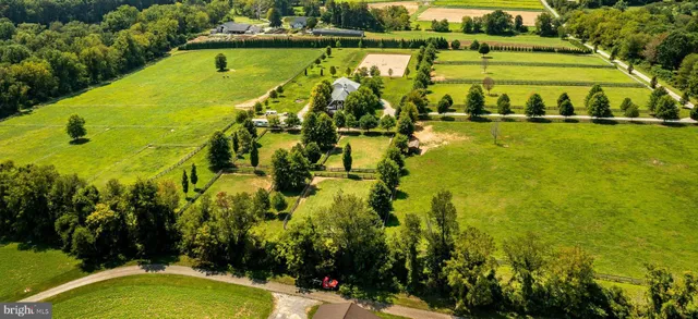 a view of a swimming pool with a lake
