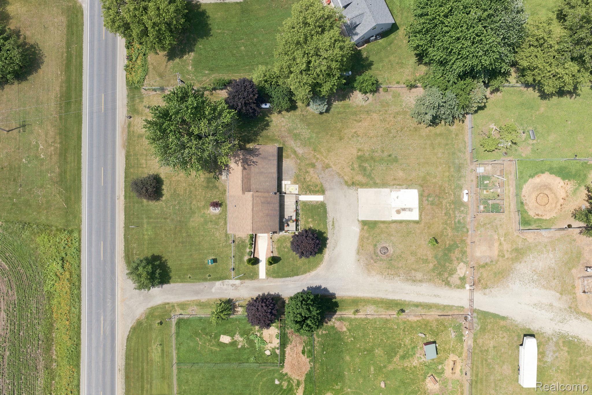 4201 Galbraith Line Road Croswell, MI 48422 - Photo 39 of 39 Aerial view