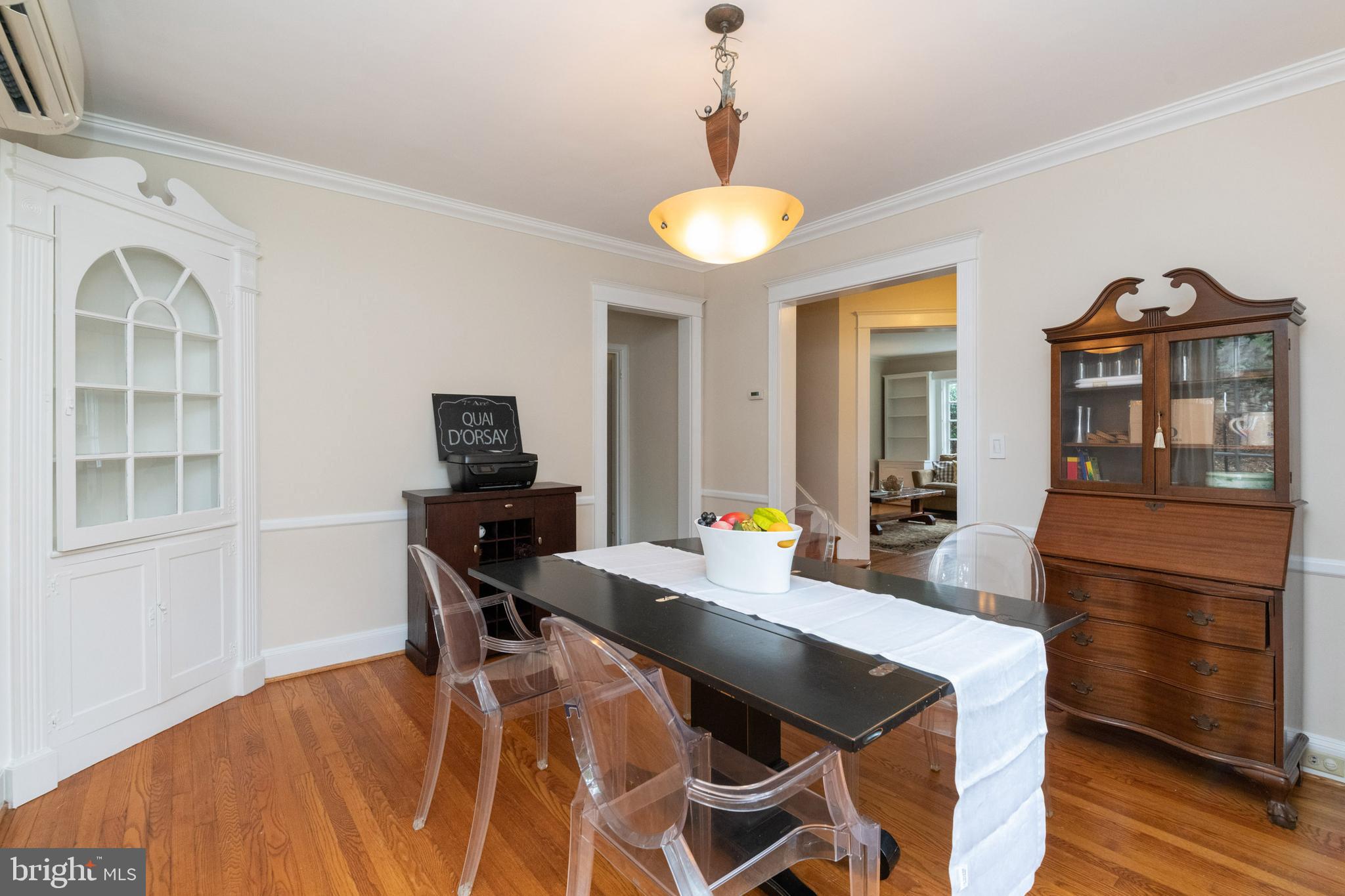 4123 Westview Road Baltimore, MD 21218 - Photo 9 of 39 DINING ROOM WITH BUILT IN CHINA CABINET