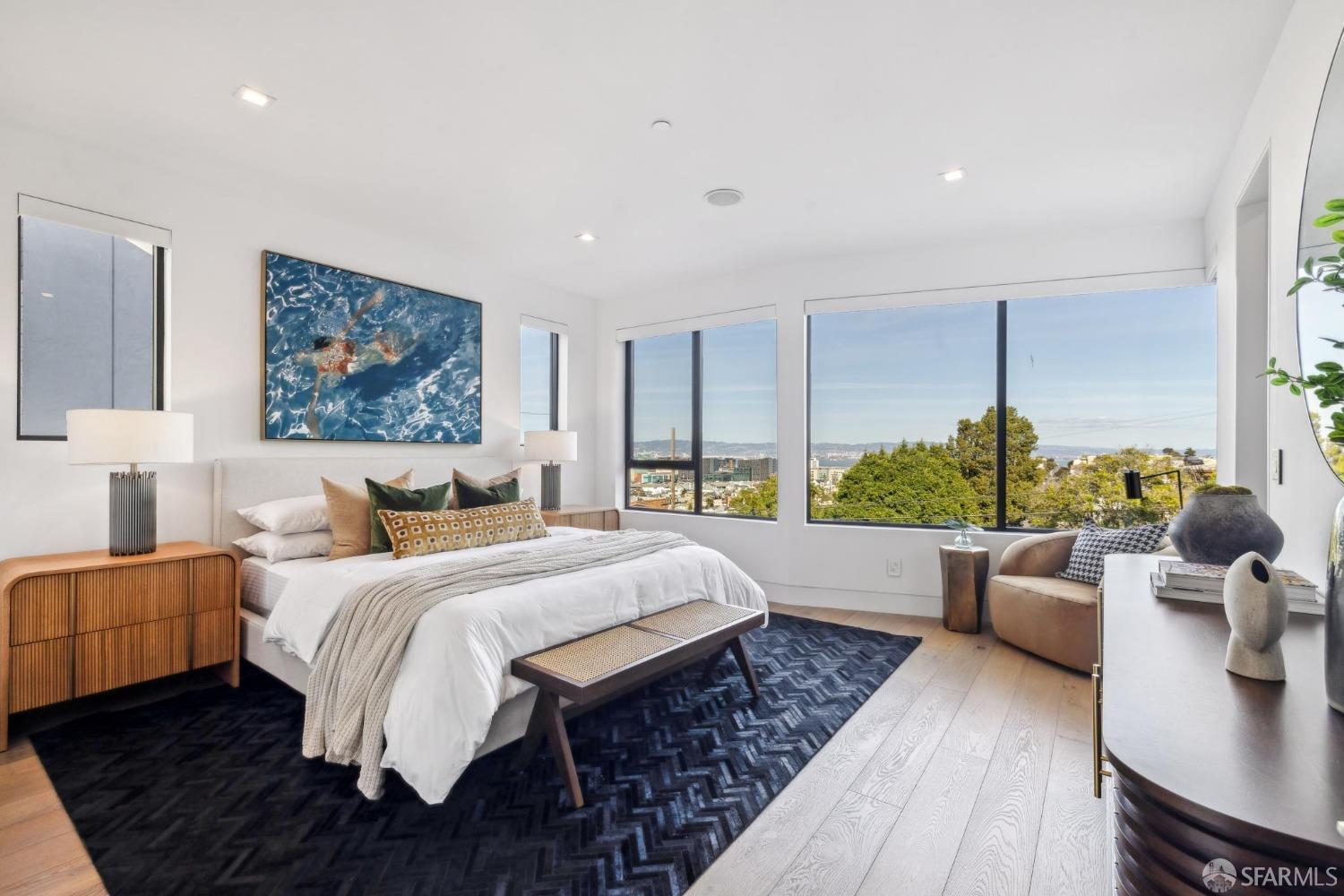 714 Rhode Island Street San Francisco, CA 94107 - Photo 12 of 32 a bed room with a bed and a couch