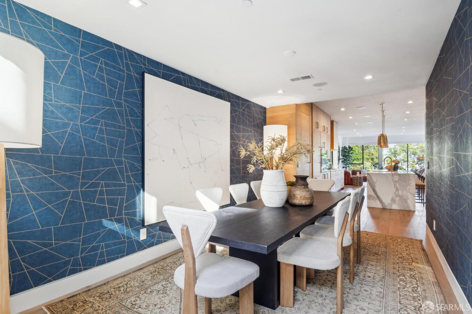 714 Rhode Island Street San Francisco, CA 94107 - Photo 6 of 32 a view of a dining room with furniture window and wooden floor