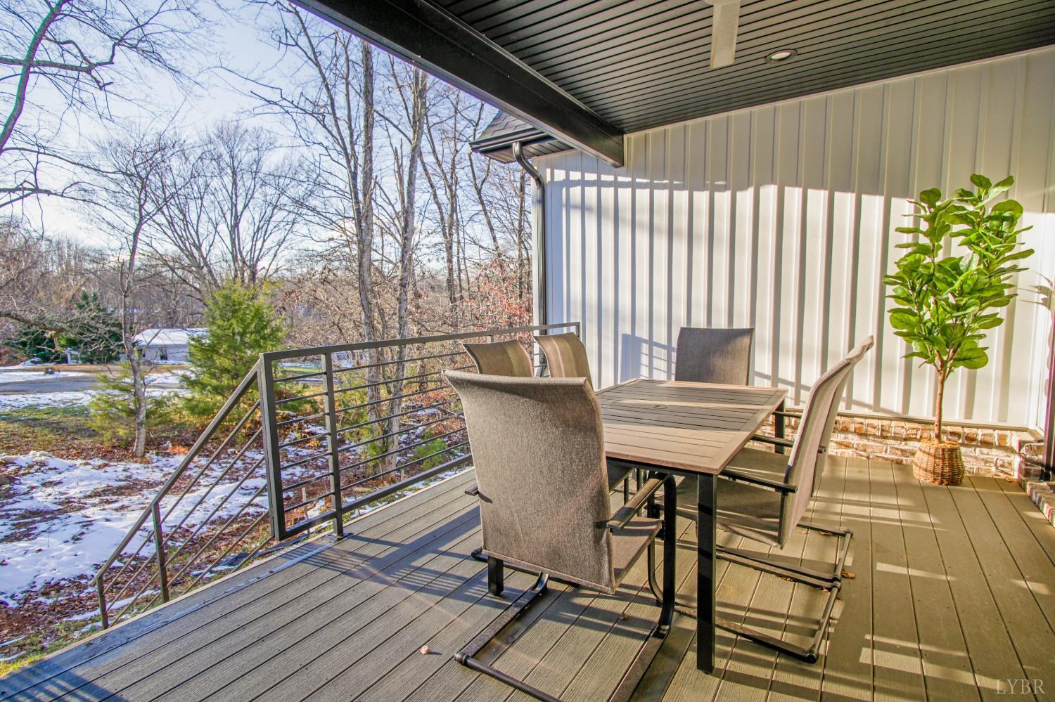 133 Bentley Grv Way Lynchburg, VA 24502 - Photo 46 of 48 a view of a balcony with chairs