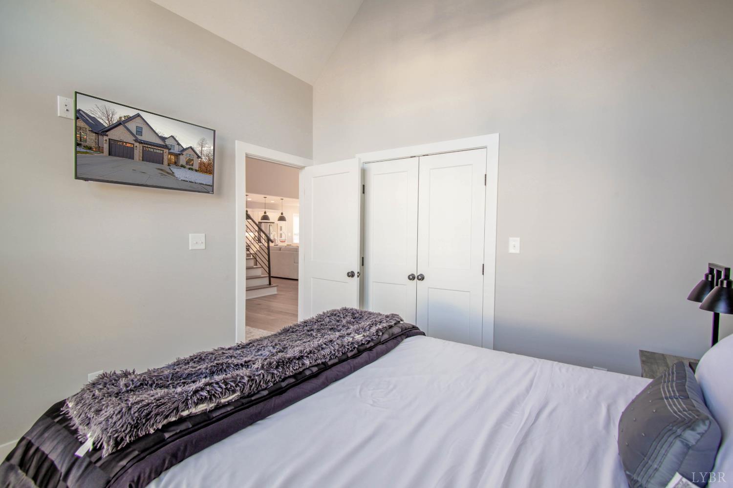 133 Bentley Grv Way Lynchburg, VA 24502 - Photo 5 of 48 a bedroom with a bed and wall painting