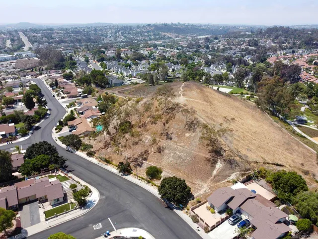 an aerial view of residential house with outdoor space