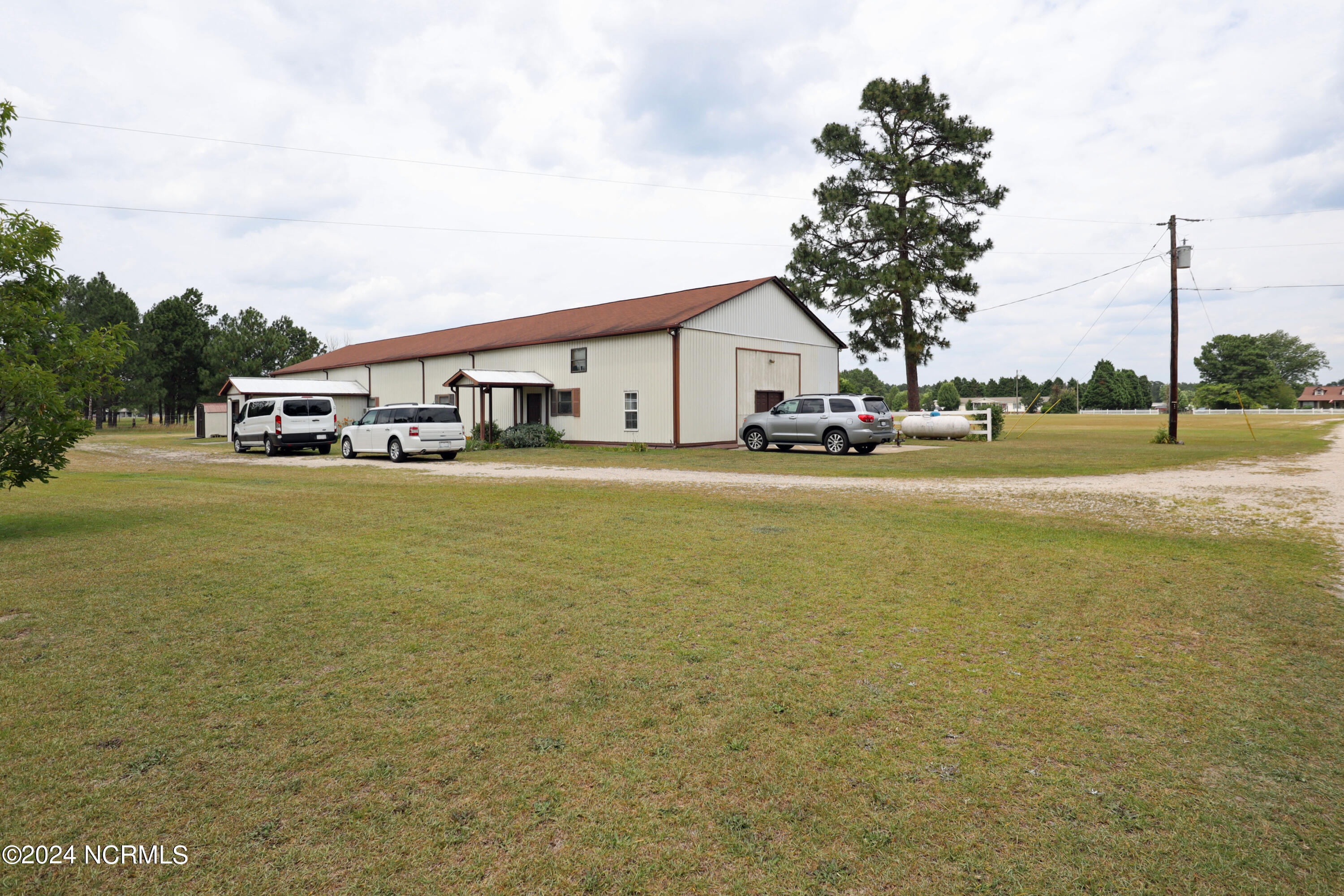 135 P229 Vass, NC 28394 - Photo 8 of 52 Left side Handicap parking-entrance - an