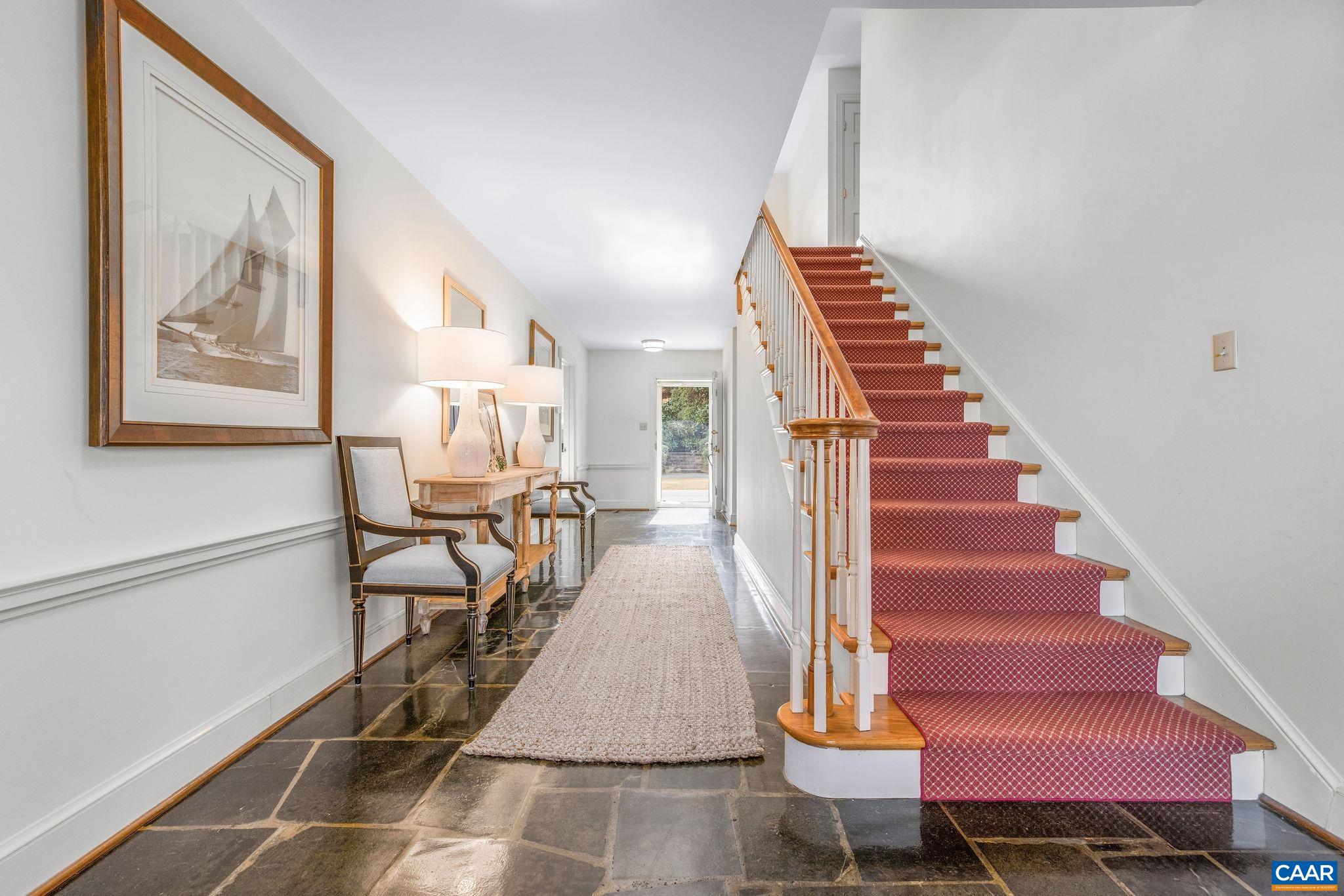 2418 Northfield Road Charlottesville, VA 22901 - Photo 6 of 47 a view of entryway and hall with dining room