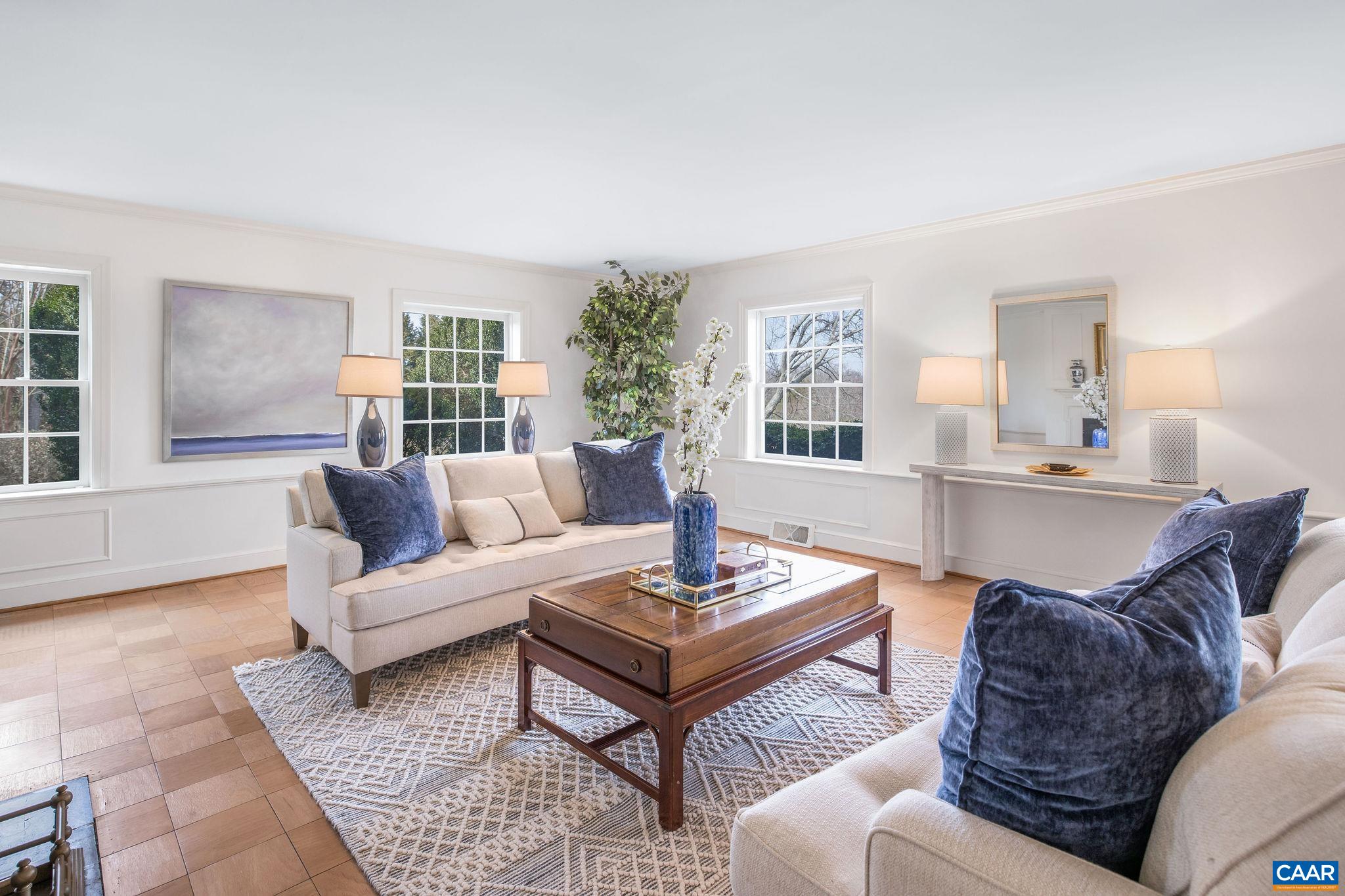 2418 Northfield Road Charlottesville, VA 22901 - Photo 9 of 47 a living room with furniture and a large window