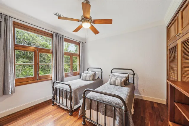 a very nice looking room with a large window