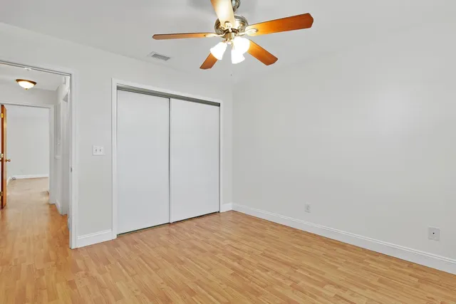 wooden floor in an empty room