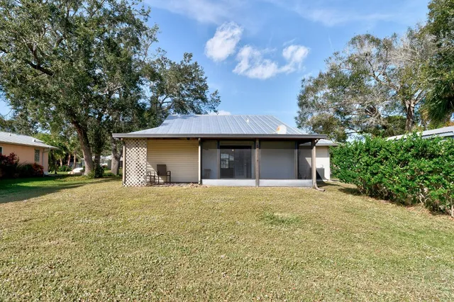 a house view with a outdoor space
