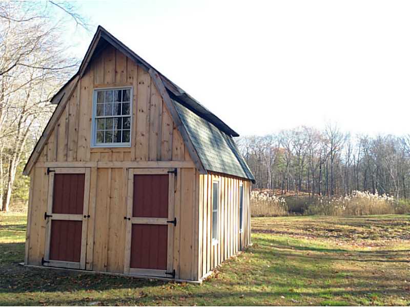 18 Balcom Road Foster, RI 02825 - Photo 17 of 25 Storage. Full workshop Barn for Horses, Tools, or Music building