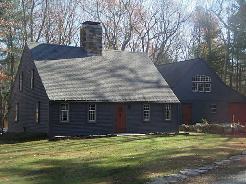 18 Balcom Road Foster, RI 02825 - Photo 2 of 25 Exterior Front. OVERSIZED STONE CHIMNEY AND ALL THE RIGHT TOUCHES ABOUND