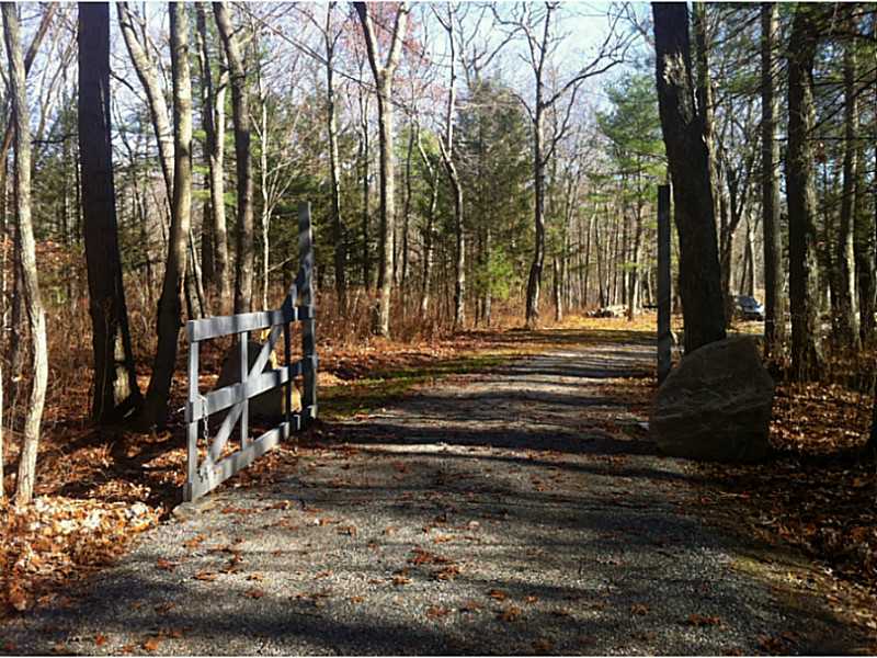 18 Balcom Road Foster, RI 02825 - Photo 25 of 25 Entry. Private Fenced Driveway Entry