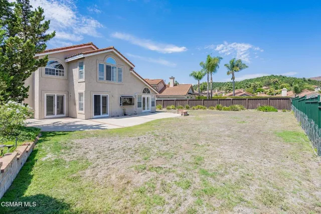 a view of a lake with outdoor space