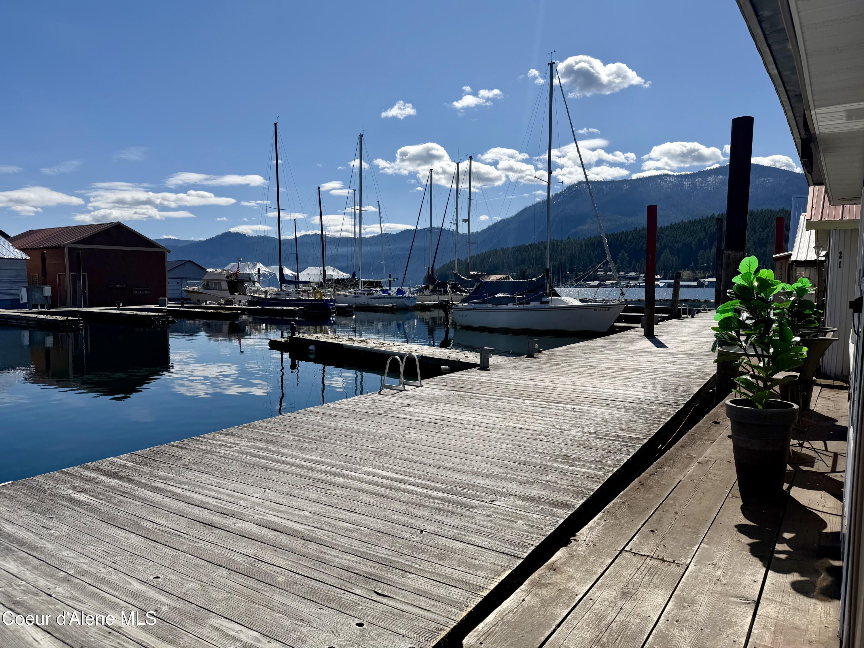 34141 North Scenic Bay C Dock Road Bayview, ID 83803 - Photo 5 of 49 VIEW FROM DOCK
