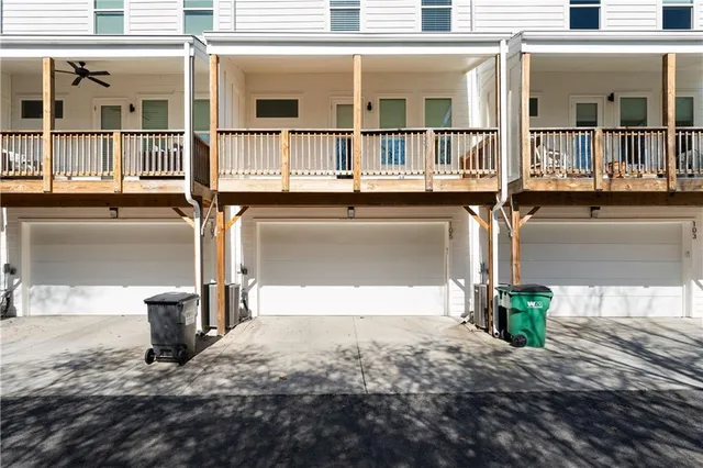 a view of a house with a outdoor space