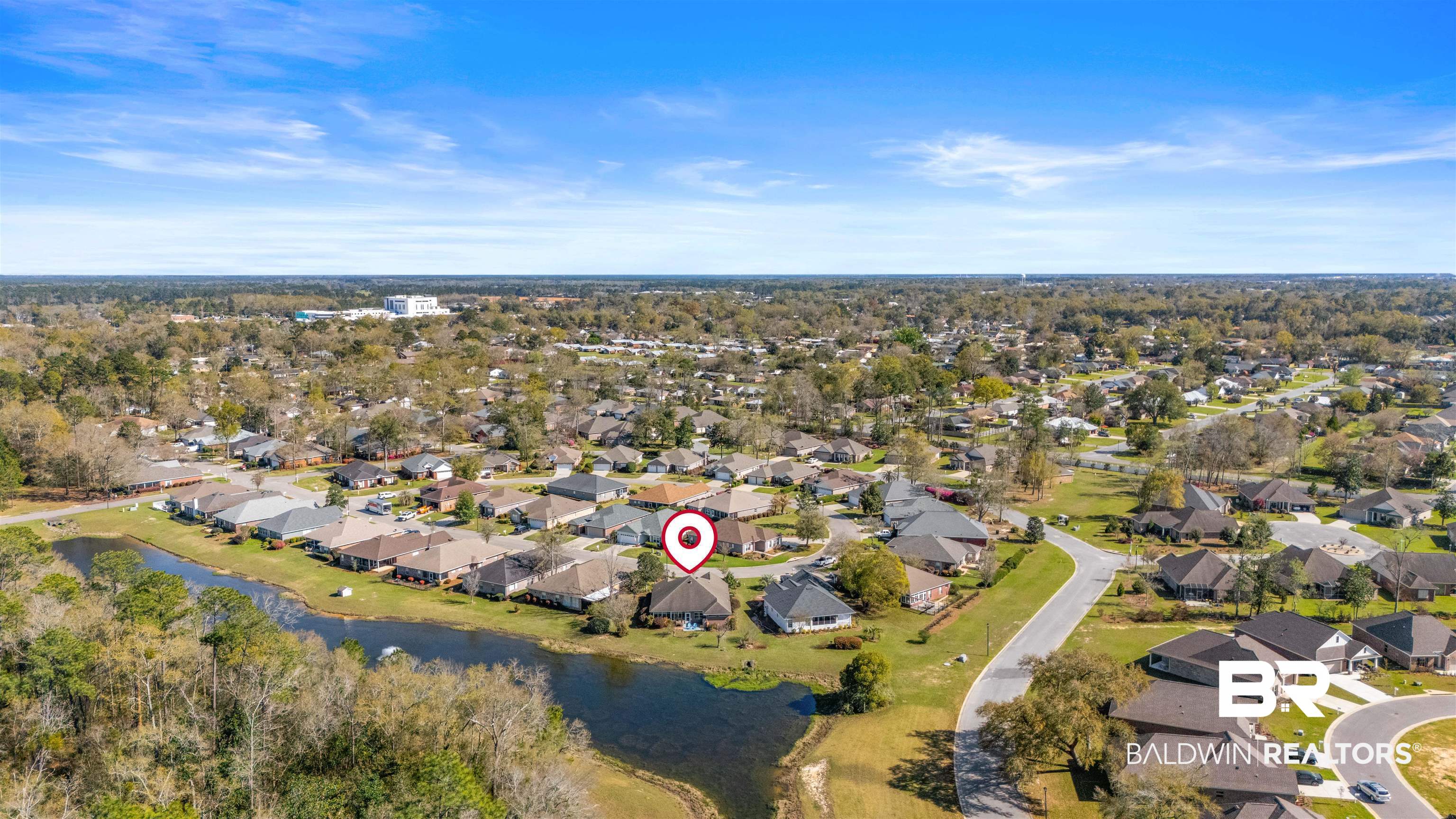 237 Hemingway Loop Foley, AL 36535 - Photo 49 of 49 Birds eye view of property featuring a residential view and a water view