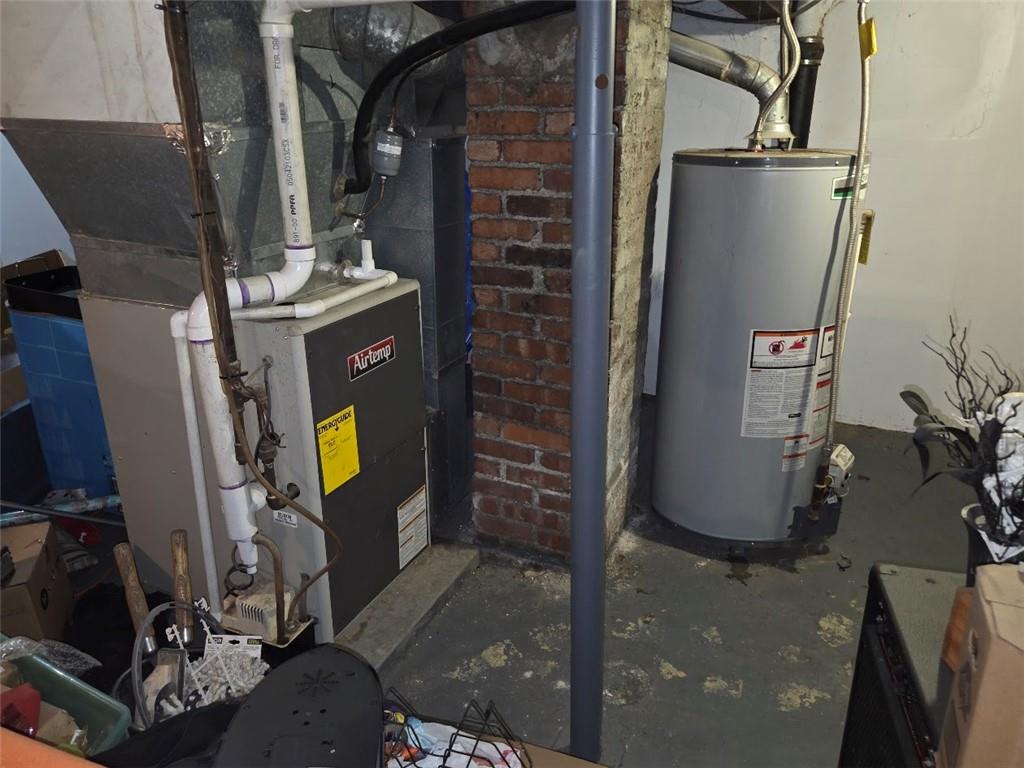 735 South 14th Street Monessen, PA 15062 - Photo 12 of 15 a close view of water heater room