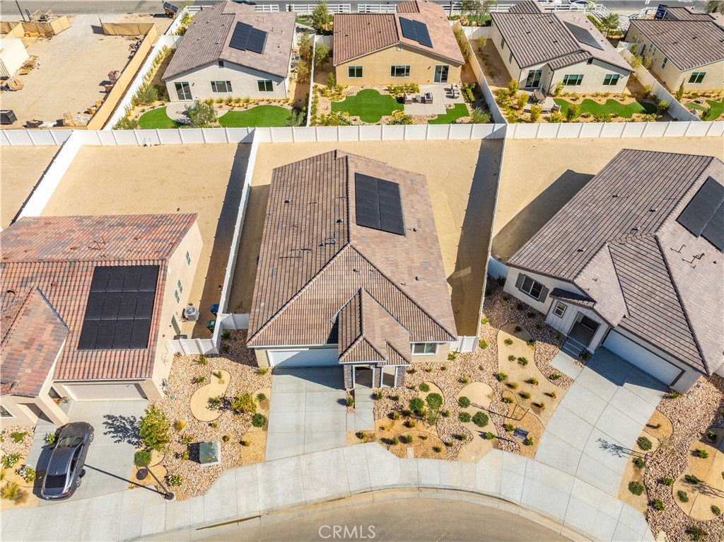 45628 Rachel Avenue Lancaster, CA 93535 - Photo 34 of 36 aerial view of a house with a bed